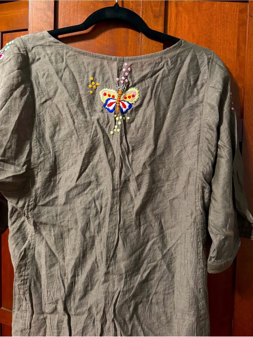 Embroidered blouse M - Picture 2 of 5